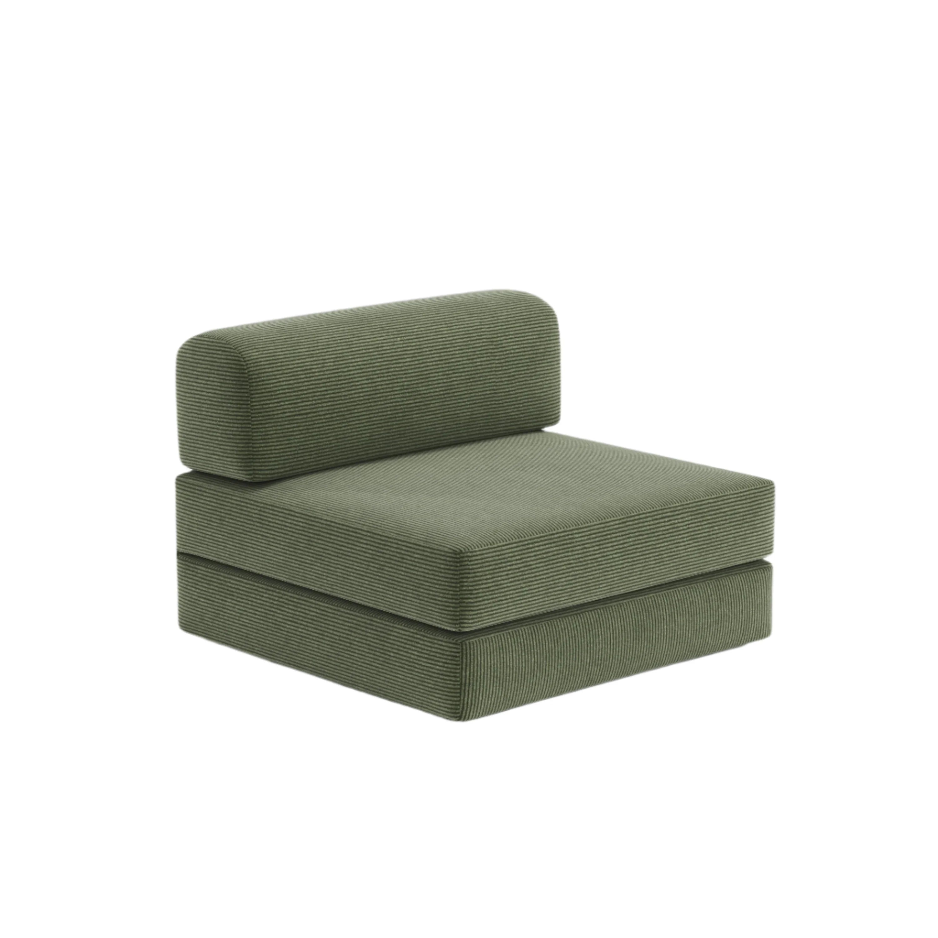 Nova Modular Single Seat-Forest Green