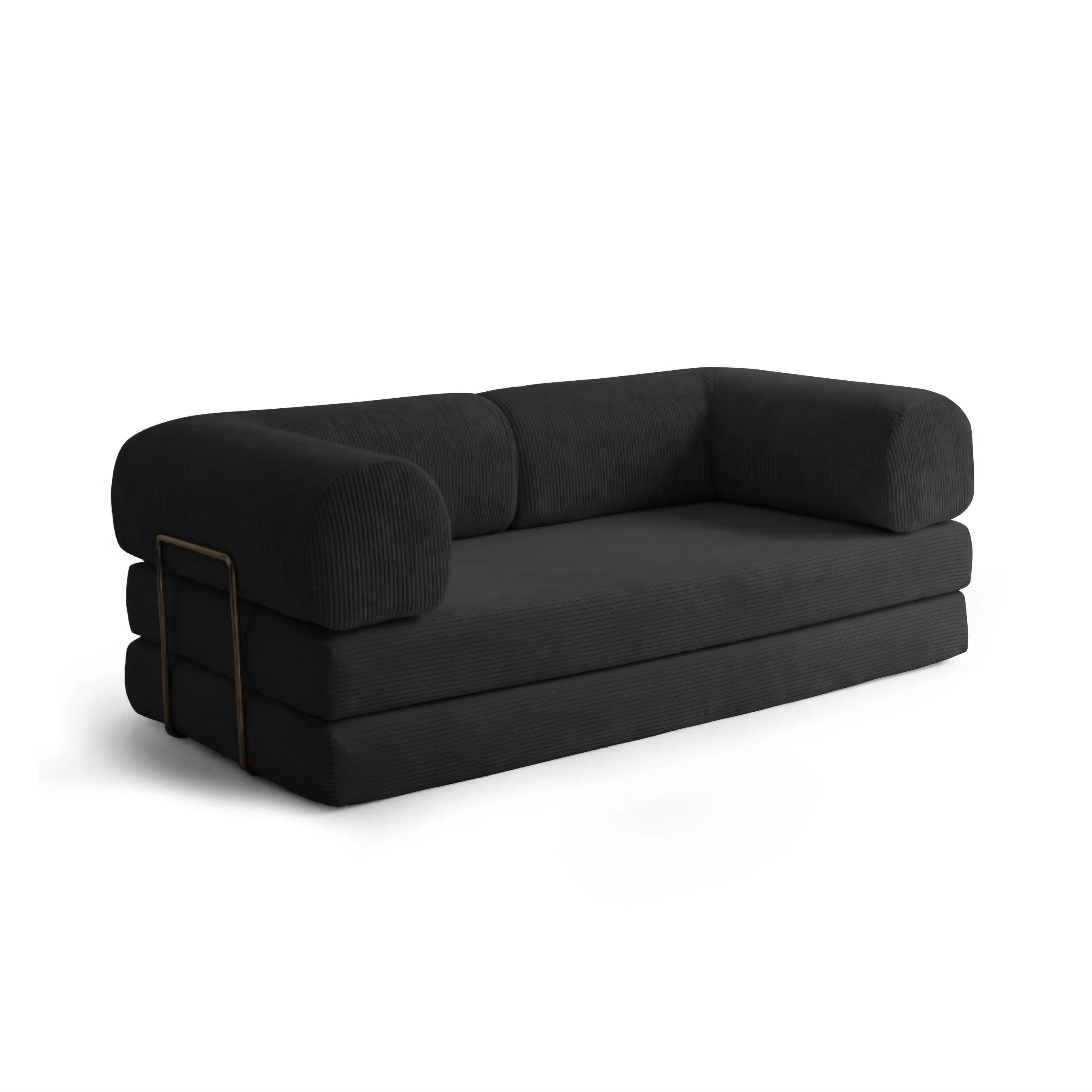 Nova Sofa Bed-Black - PortaSofa