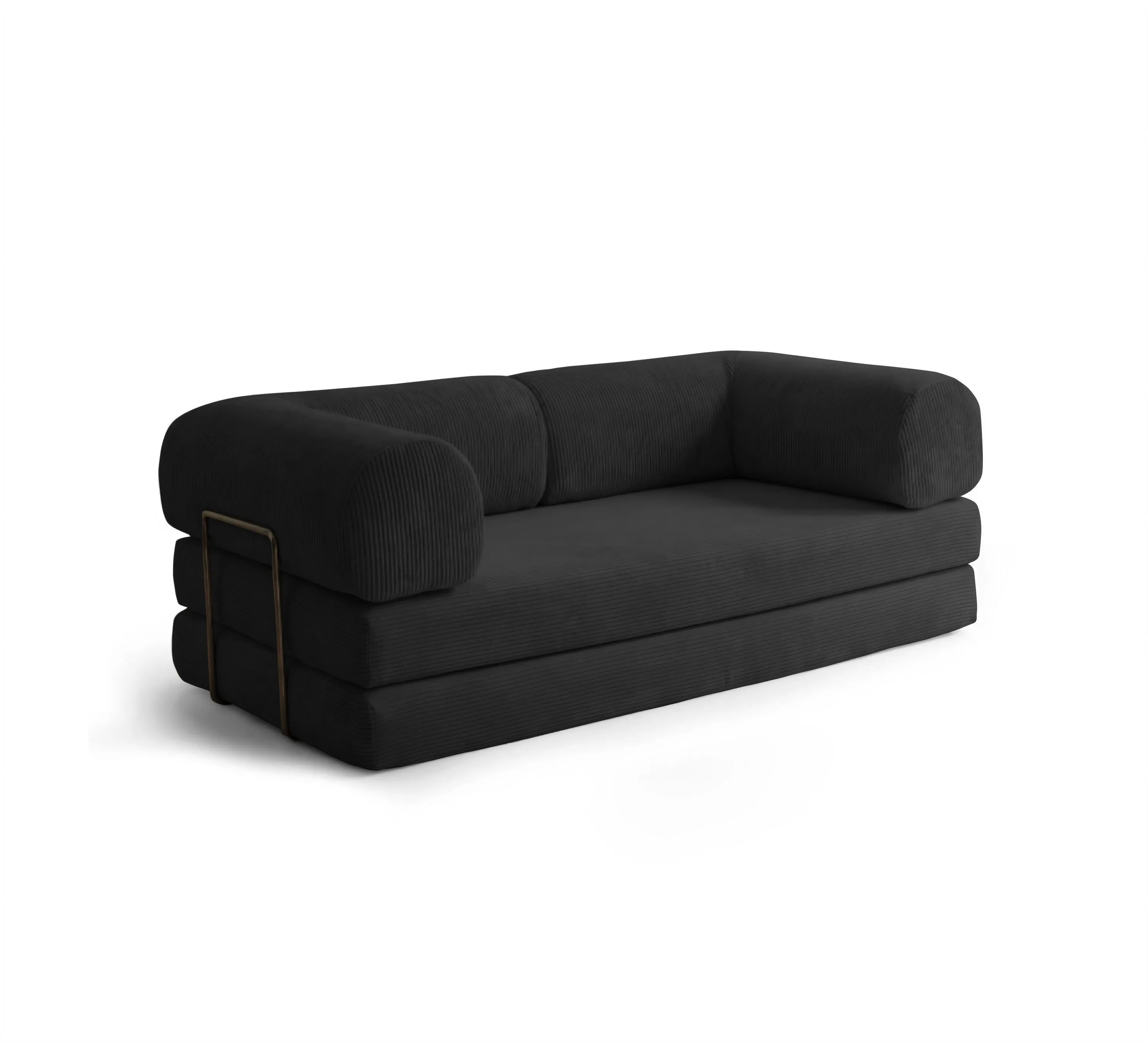 Nova Sofa Bed-Black - PortaSofa