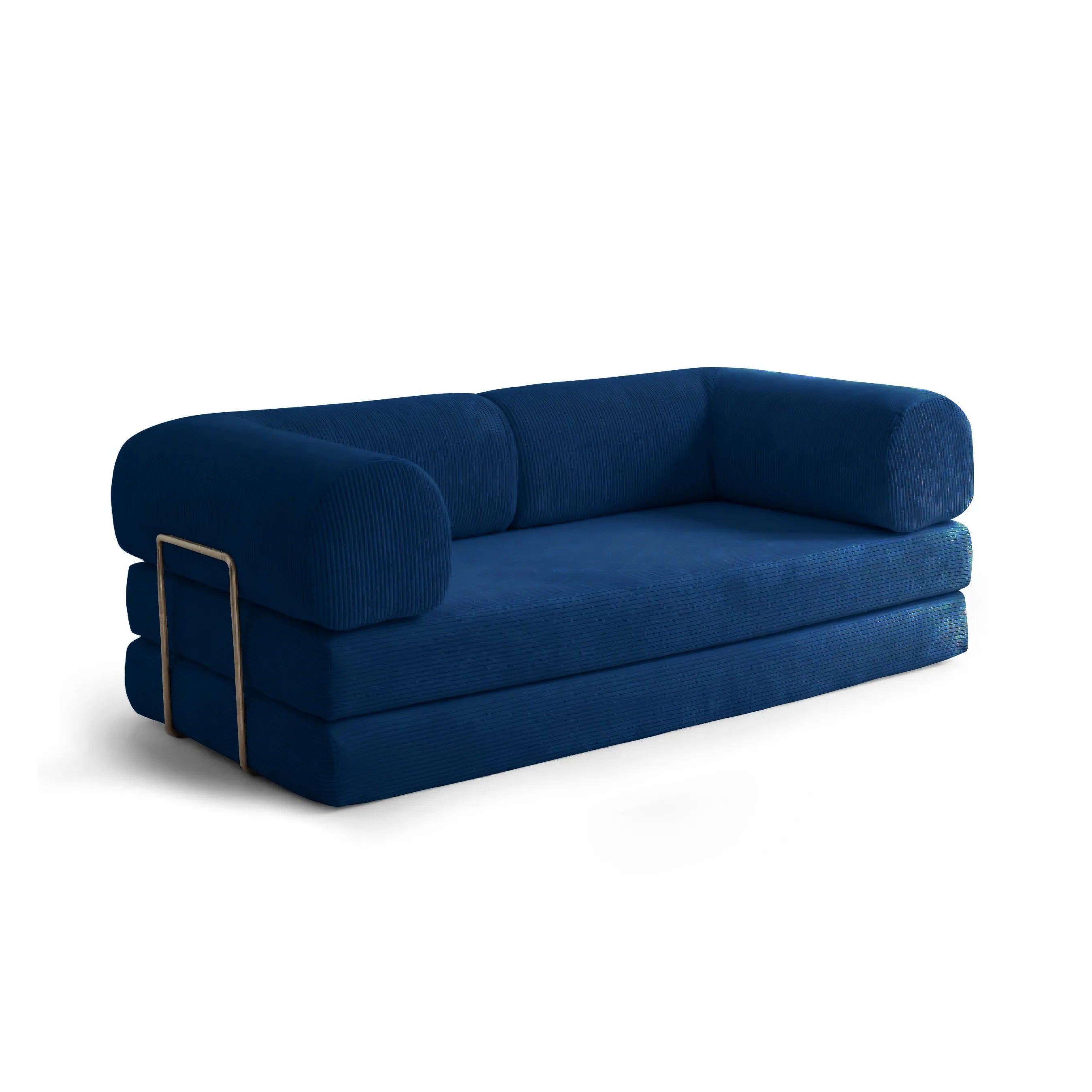 Nova Sofa Bed-Blue - PortaSofa