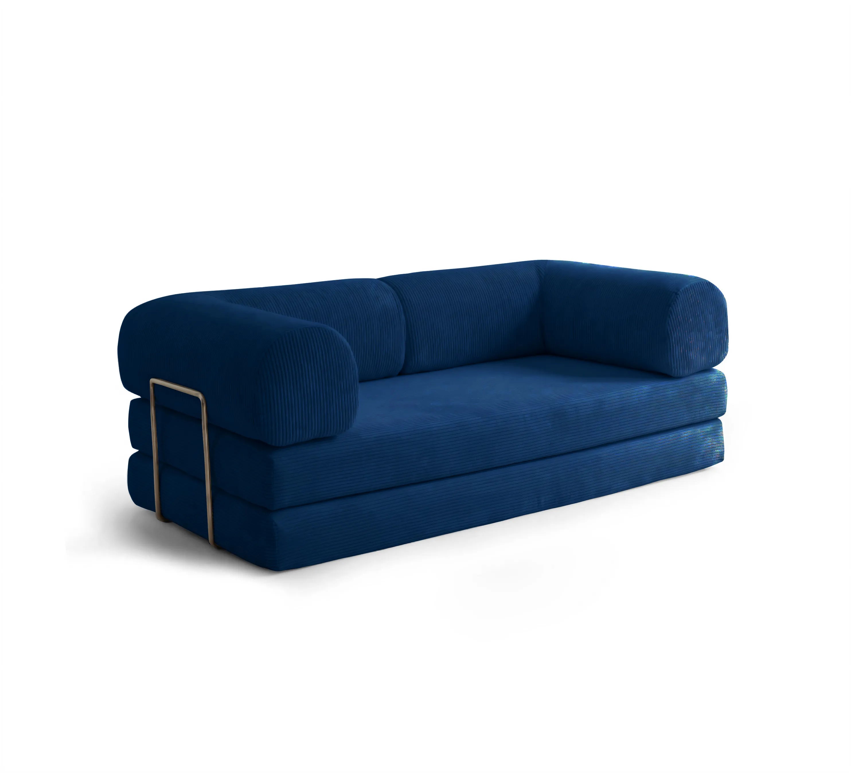 Nova Sofa Bed-Blue - PortaSofa