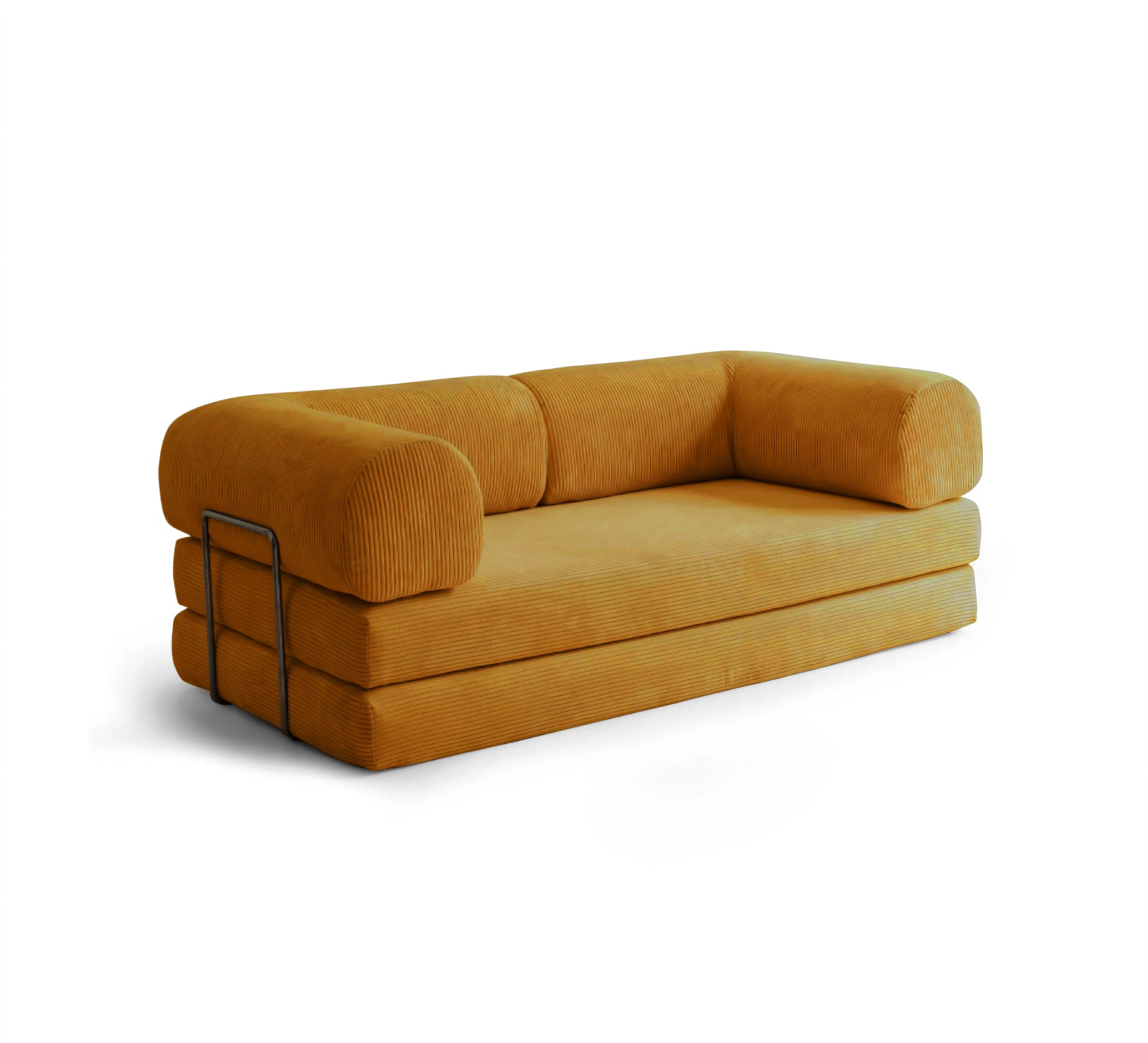 Nova Sofa Bed-Marigold - PortaSofa