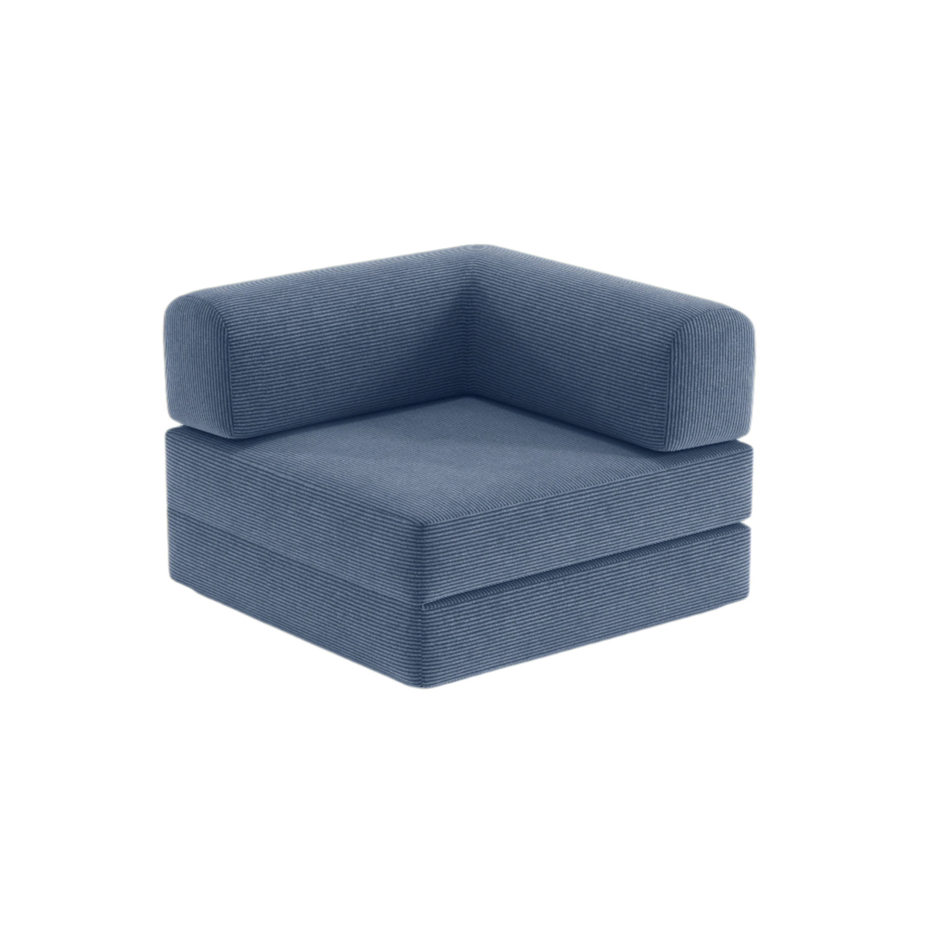 Nova Modular Corner Seat-Aegean Blue