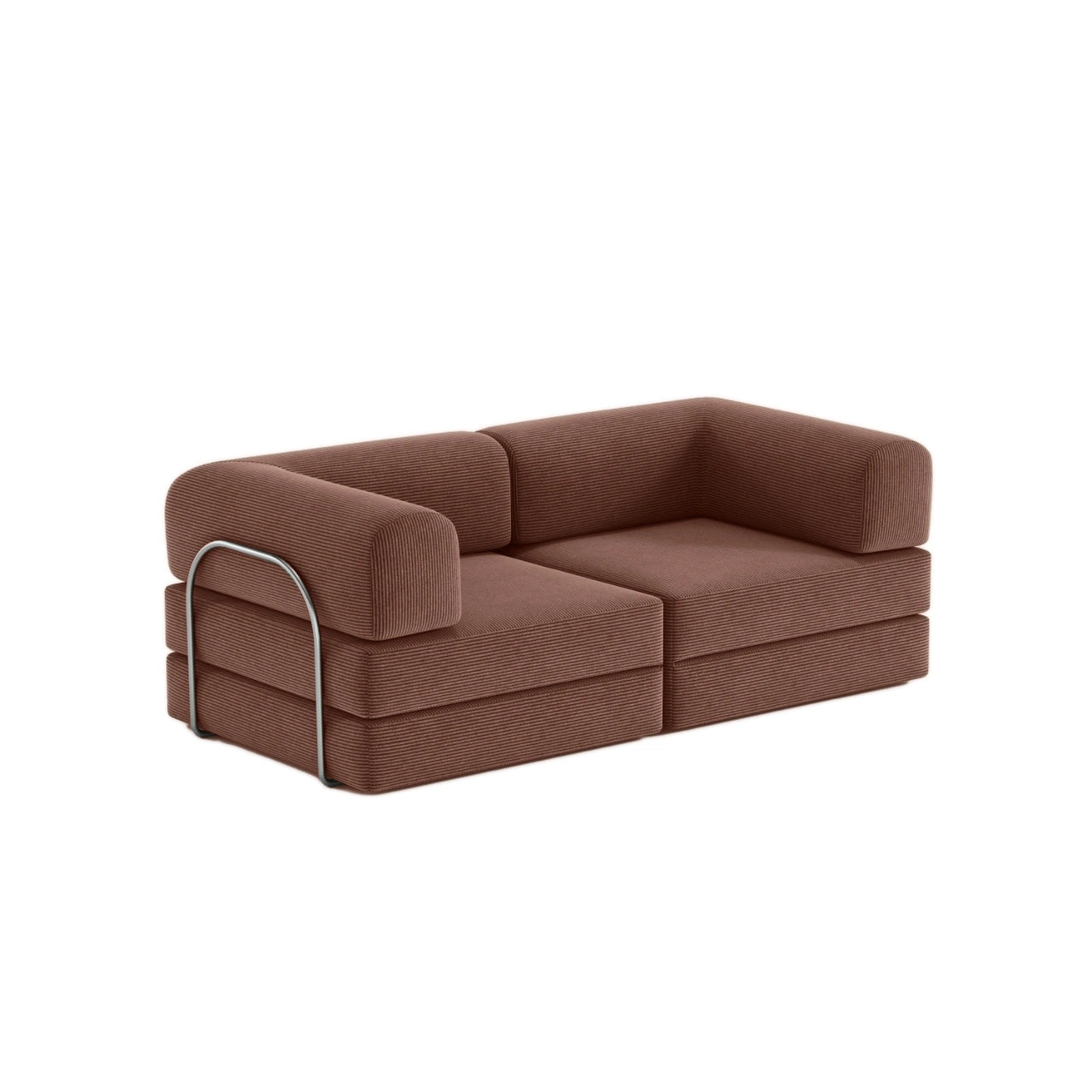 Nova Modular Sofa Bed-Chestnut