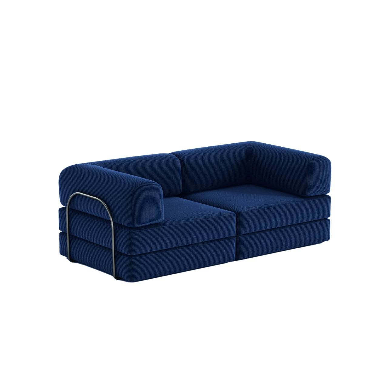 Nova Modular Sofa Bed-Blue