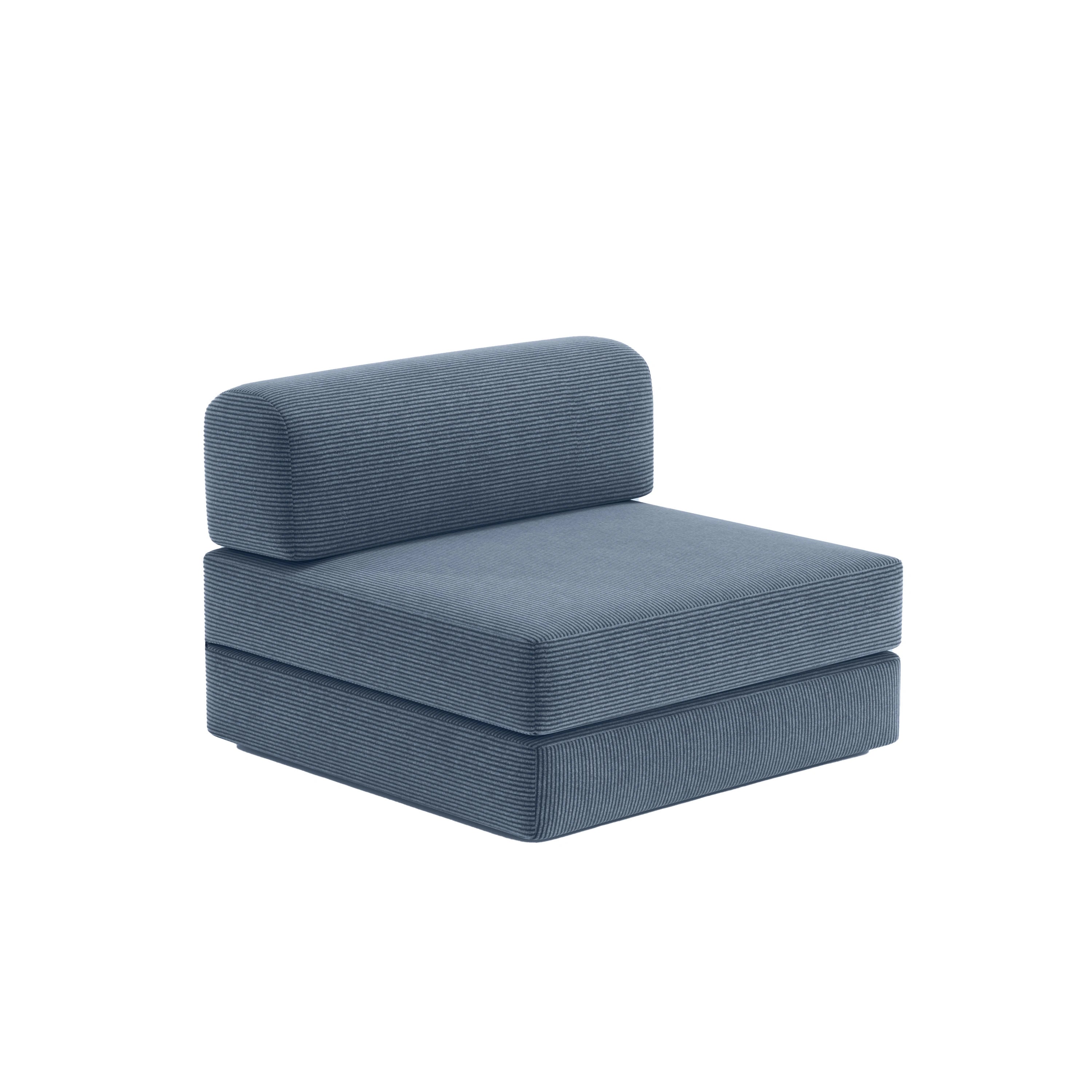 Nova Modular Single Seat-Aegean Blue