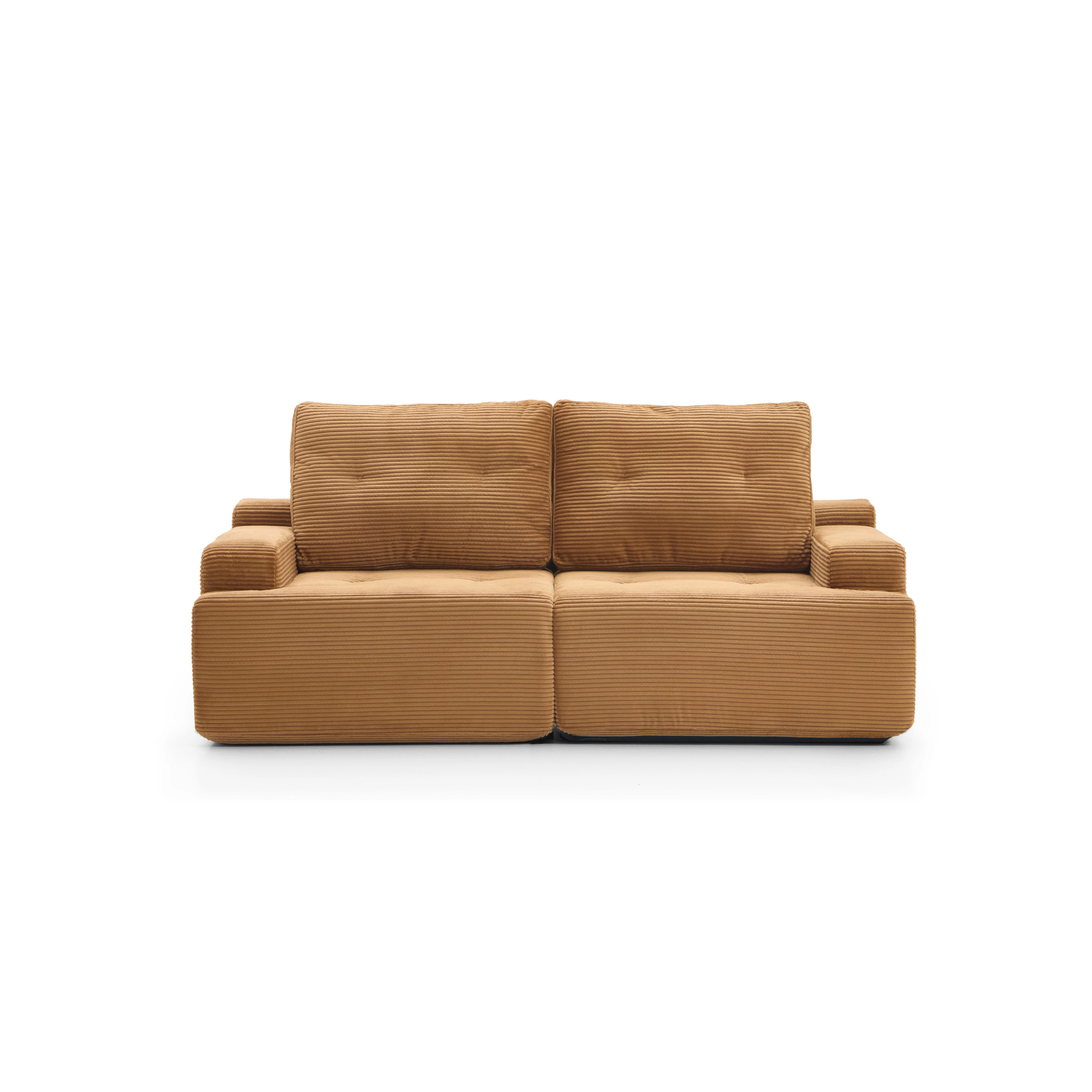 Otis Modular Sofa 2 Seater-Camel - PortaSofa