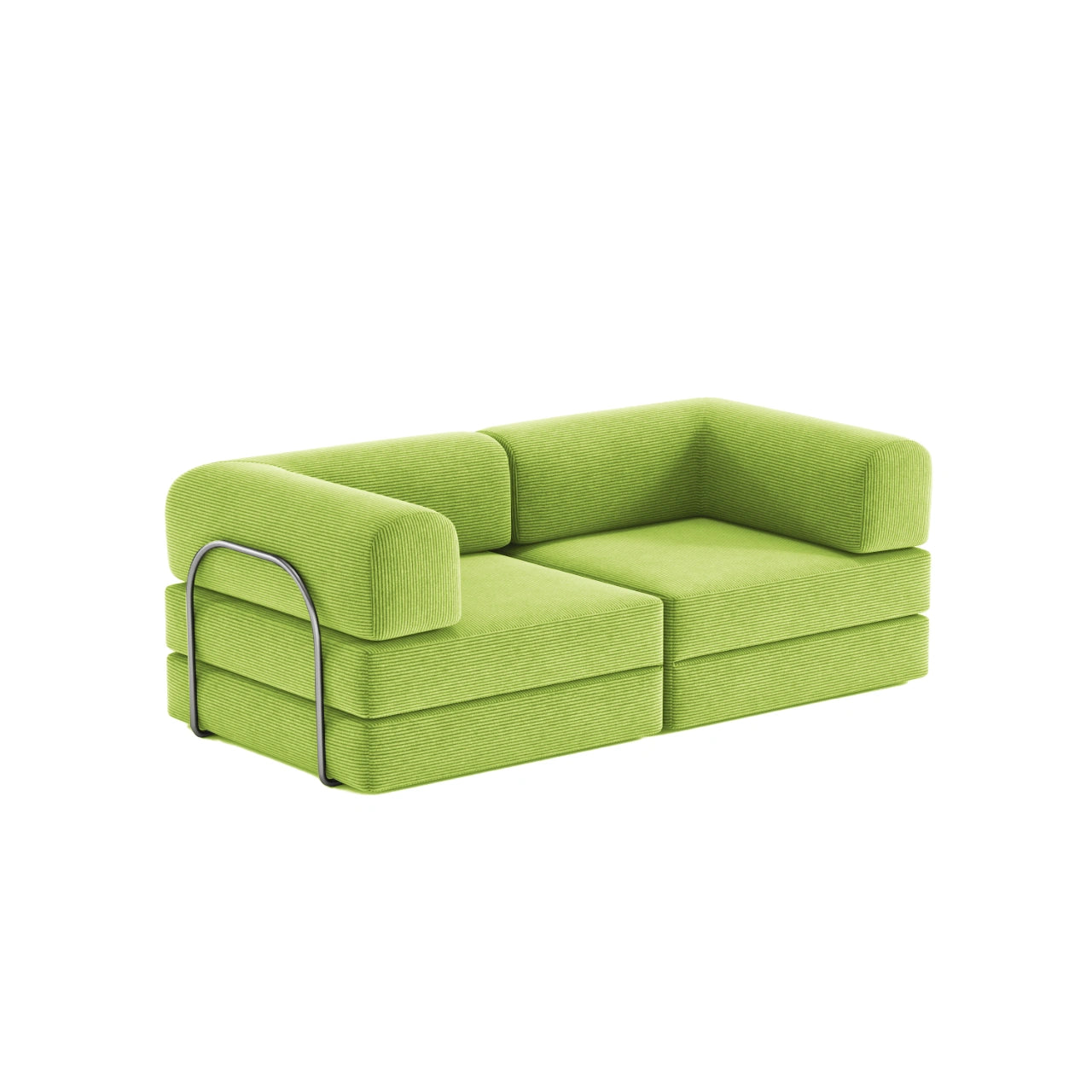 Nova Modular Sofa Bed-Lime