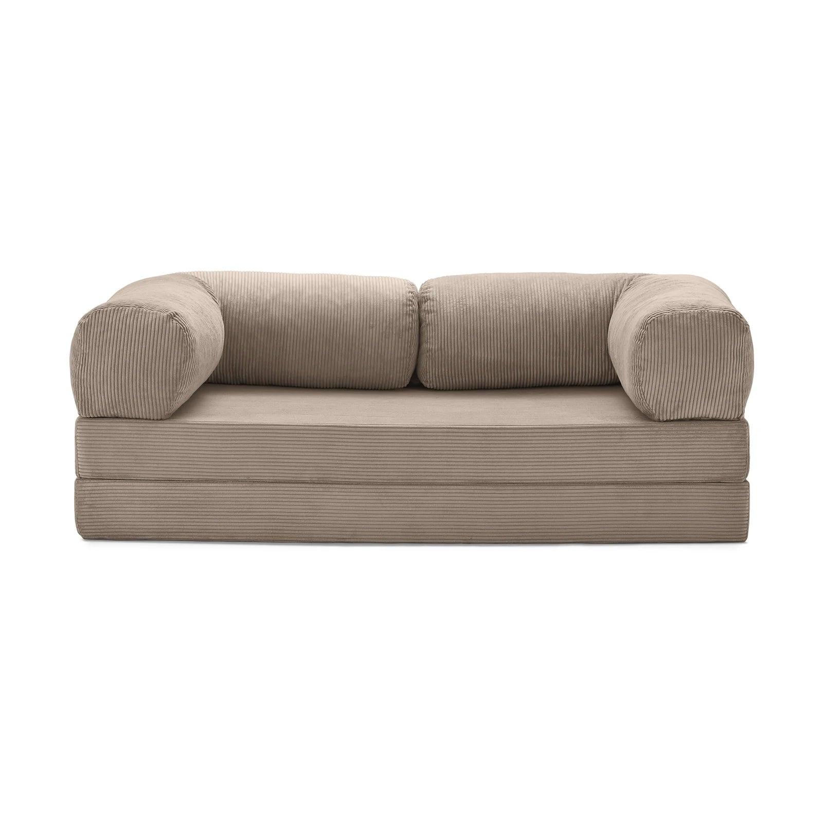 Sand-Tone Sofa Bed