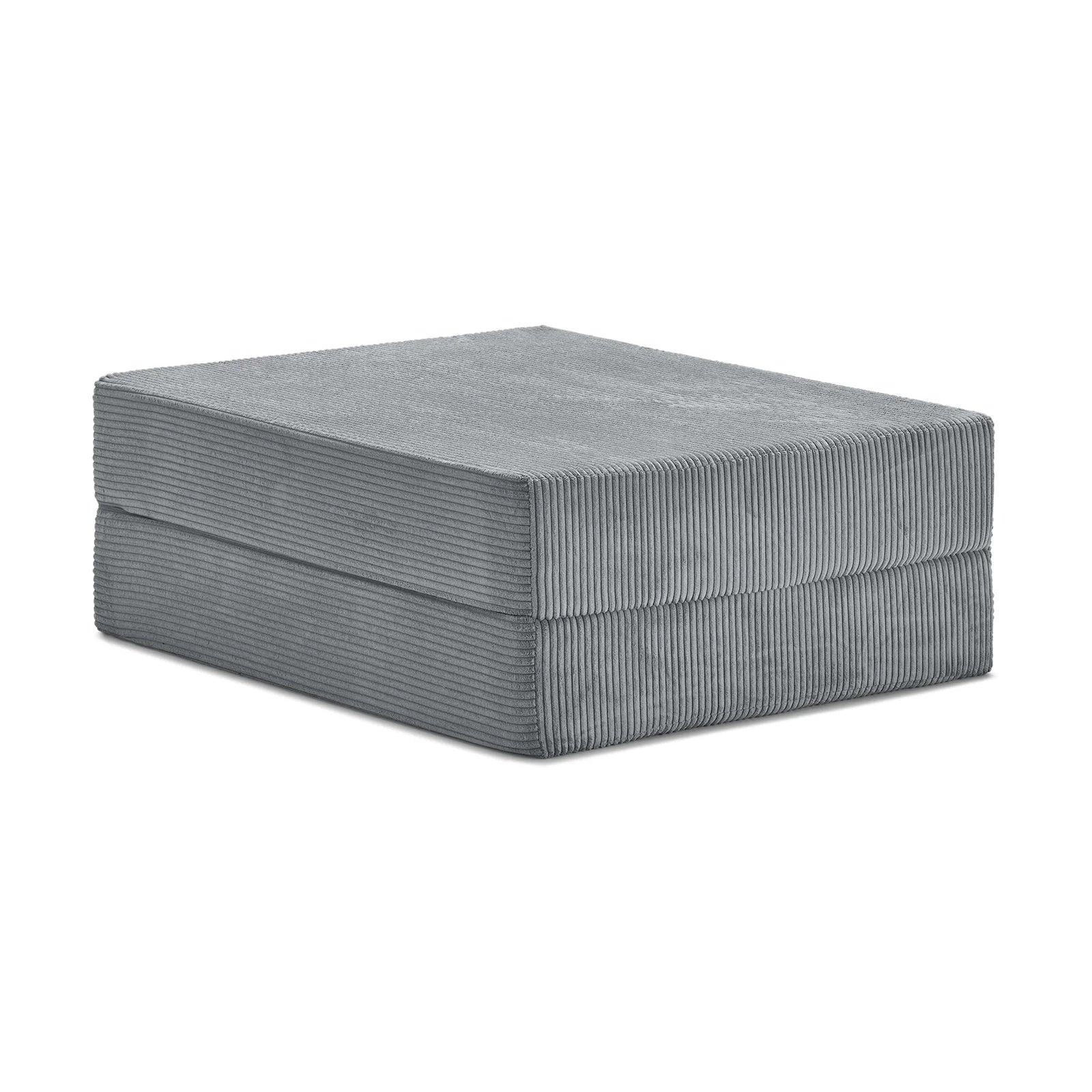 Charcoal Gray Ottoman