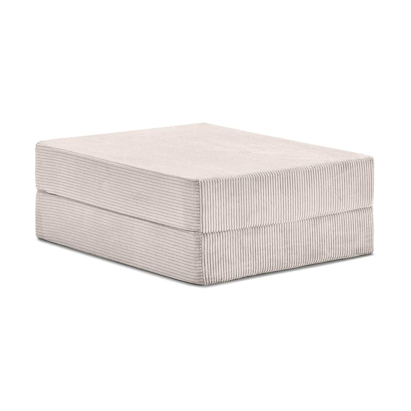 Cream White Living Room Ottoman