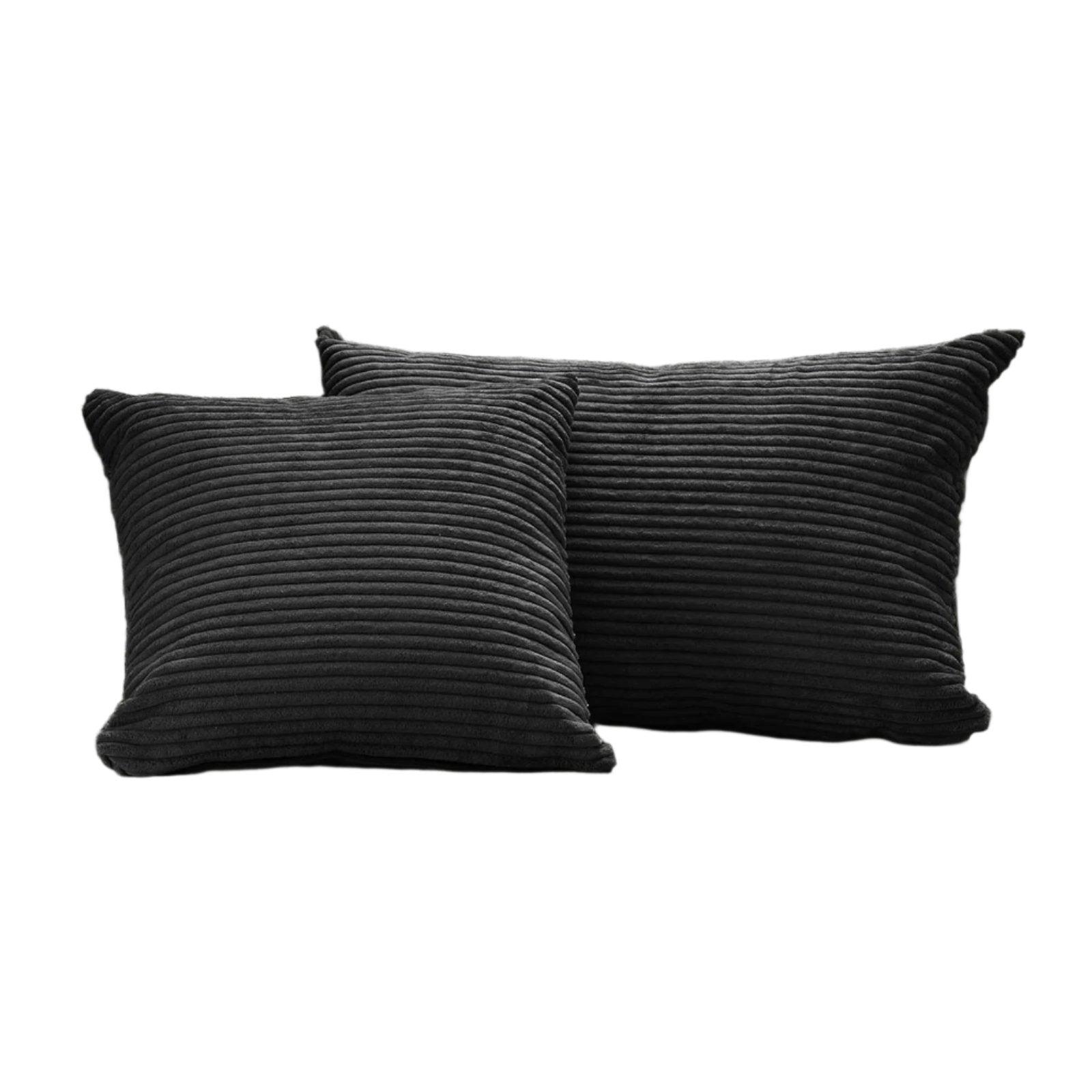 Black Decorative Sofa Pillows